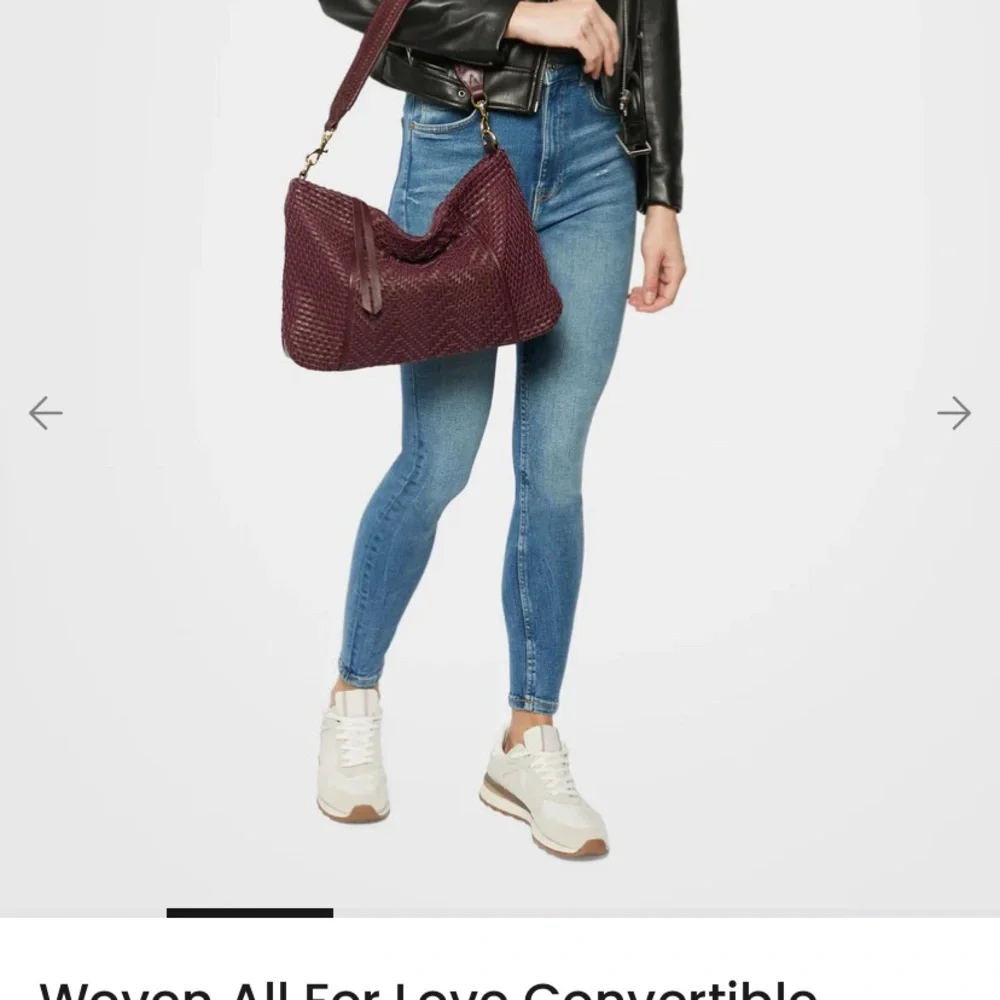 Aimee Kestenberg Woven Leather Shoulder Bag - Picture 8 of 10